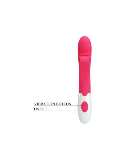 Wibrator Ze Stymulatorem Łechtaczki Z 30 Trybami Wibracji Różowy - Romance