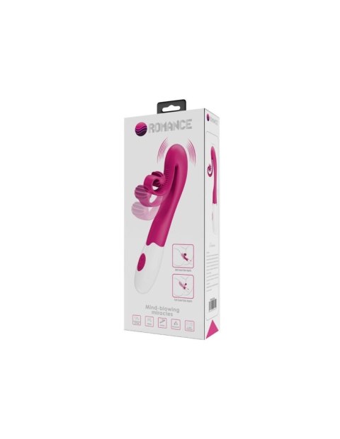 Wibrator Ze Stymulatorem Łechtaczki Z 30 Trybami Wibracji Różowy - Romance
