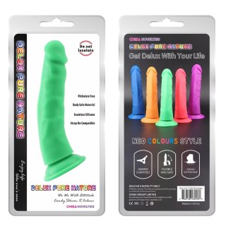 Dildo silikonowe zielone 22.5cm Steven.R - Green CHISA