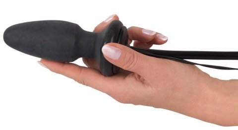 Korek analny pompowany czarny Fanny Hill´s Butt Plug ORION