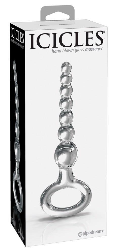 Koraliki analne szklane przeźroczyste Icicles No. 67