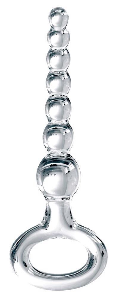 Koraliki analne szklane przeźroczyste Icicles No. 67