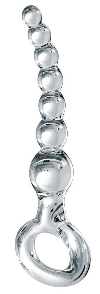 Koraliki analne szklane przeźroczyste Icicles No. 67
