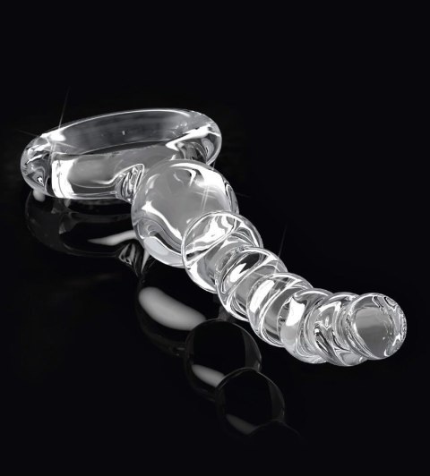 Koraliki analne szklane przeźroczyste Icicles No. 67