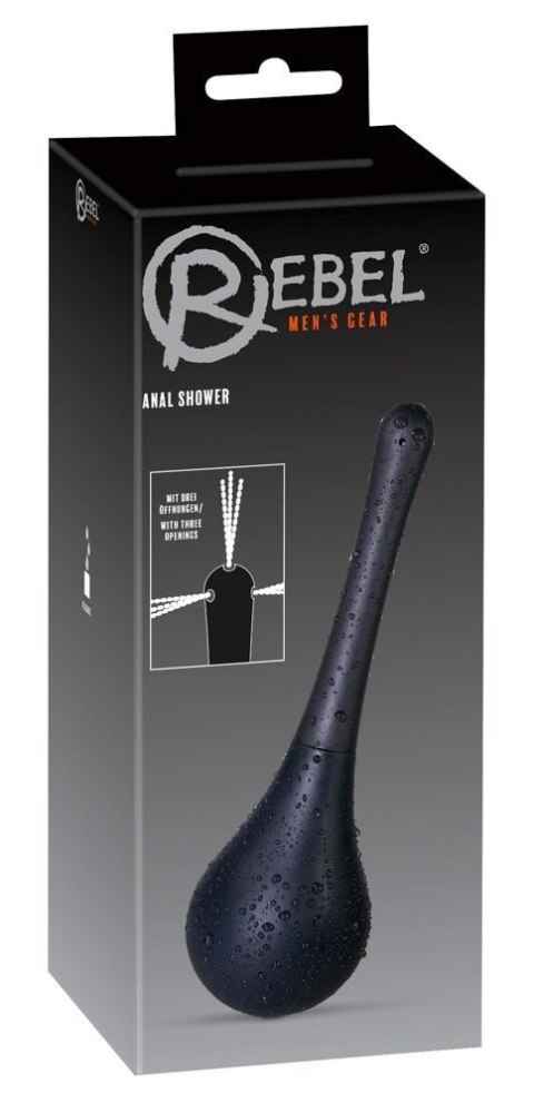 Gruszka do lewatywy czarna Rebel Anal Shower Black