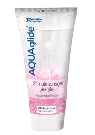 Żel Stymulujący-AQUAglide stimulating gel for her, 25 ml