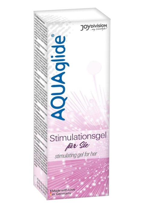 Żel Stymulujący-AQUAglide stimulating gel for her, 25 ml