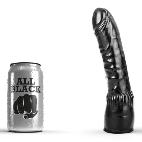 Dildo czarne Jack 13x4cm All Black