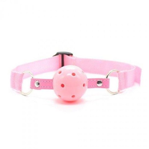 Knebel do ust różowy Easy Breathable Ball Gag