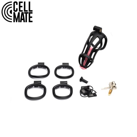 Pas cnoty Centurion Chastity Cage Black Size 1 CELLMATE CELLMATE