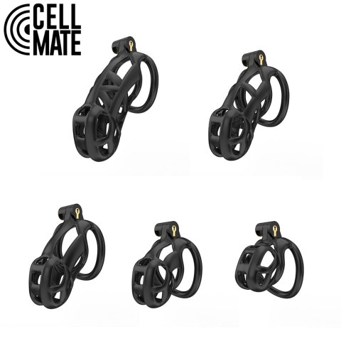 Pas cnoty Guardian Chastity Cage Black Size 2 CELLMATE