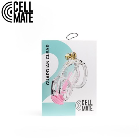 Pas cnoty Guardian Chastity Cage Clear Size 2 CELLMATE CELLMATE