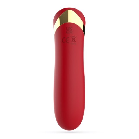 Wibrator Pocisk Kompaktowy Ładowalny Czerwony – Crushious Blinders Rechargeable Vibrating Bullet