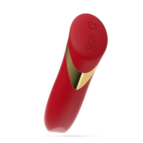 Wibrator Pocisk Kompaktowy Ładowalny Czerwony – Crushious Blinders Rechargeable Vibrating Bullet