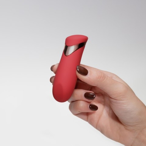 Wibrator Pocisk Kompaktowy Ładowalny Czerwony – Crushious Blinders Rechargeable Vibrating Bullet