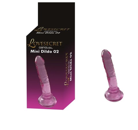 Dildo fioletowe 14cm Lovesecret Mini Dildo 02