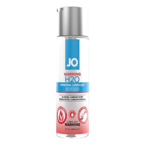 Lubrykant Wodny H2O Warming Rozgrzewający 60 Ml - System JO