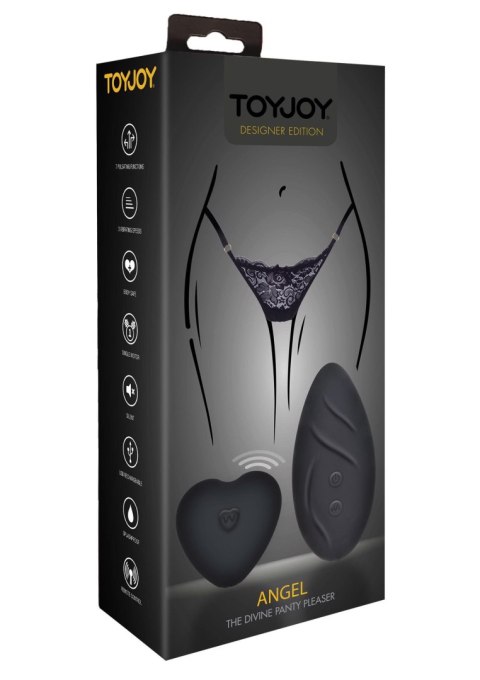 Wibrujące Koronkowe Majtki Z Pilotem Divine Panty Pleaser - TOYJOY Designer Edition