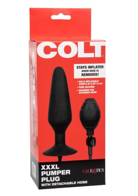 Korek analny pompowany czarny COLT XXXL Pumper Plug