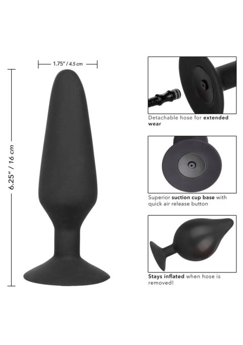 Korek analny pompowany czarny COLT XXXL Pumper Plug