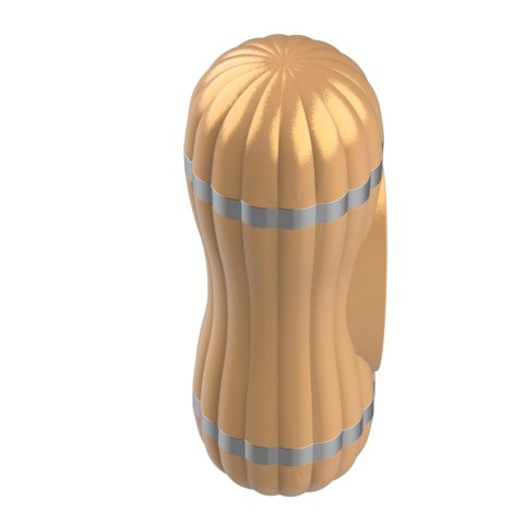 Masturbator Bevis - 36 funkcji USB złoty