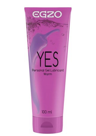 Lubrykant EGZO YES żel stymulująco-rozgrzewający 100ml