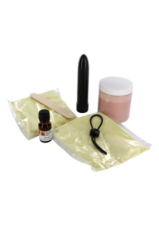 Zestaw do odciskania penisa z wibratorem cielisty Cloneboy DIY ORION