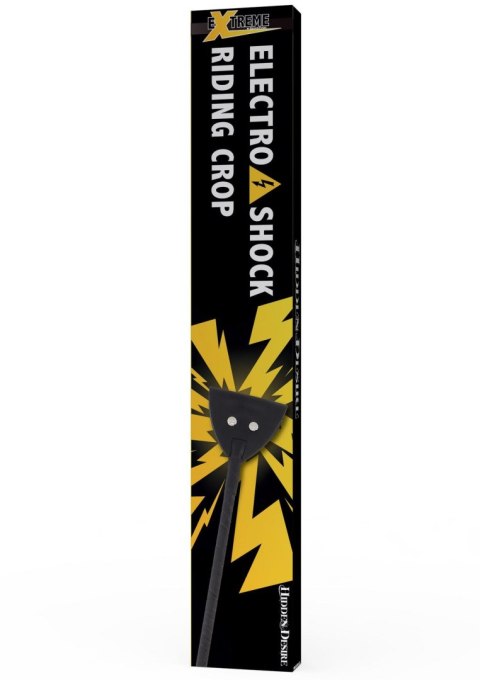 Pejcz z funkcją elektrostymulacji 52cm Electro Shock Riding Crop