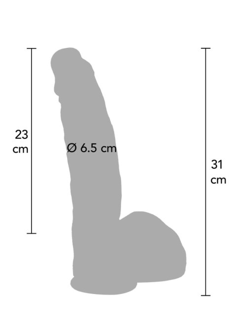Dildo realistyczne 29cm Ultra Realistic Dildo Silicone SCALA