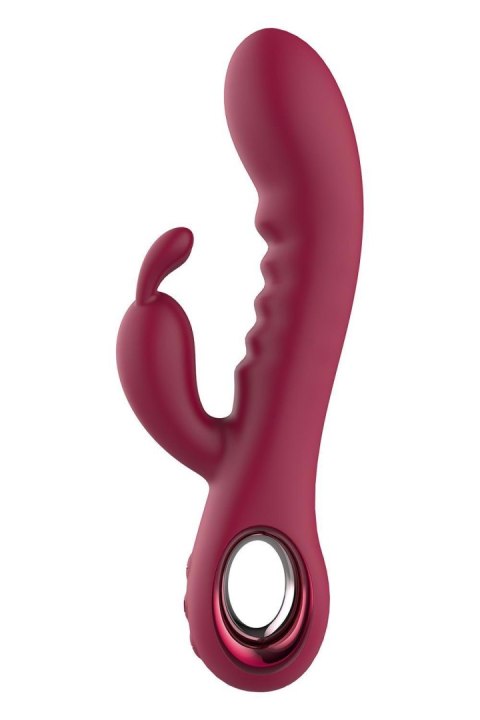 Wibrator Króliczek Z Pierścieniem Silikonowy IPX6 - GLAM RABBIT VIBE