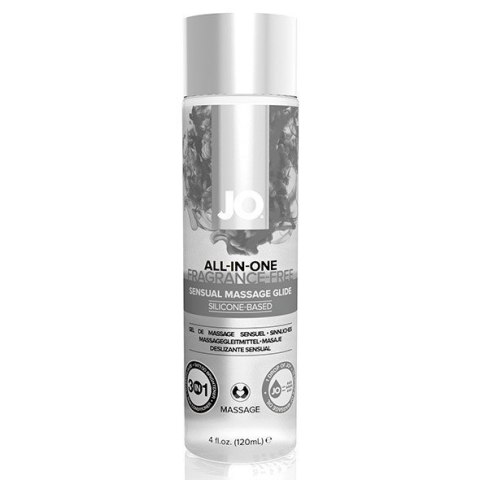 Żel Do Masażu Bezzapachowy All-In-One Sensual Massage Glide Unscented 120ml -System JO