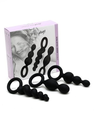 Zestaw Korków Analnych Booty Call Black Satisfyer Satisfyer