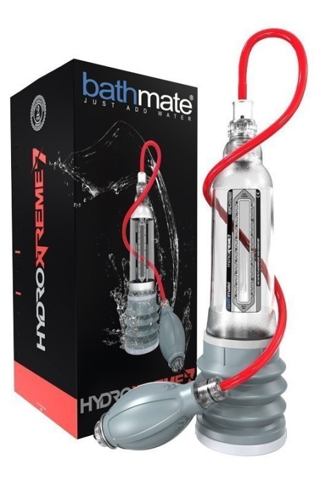 Zestaw Z Pompką Wodna Do Powiększania Penisa Hydroxtreme7 Crystal Clear Bathmate Bathmate