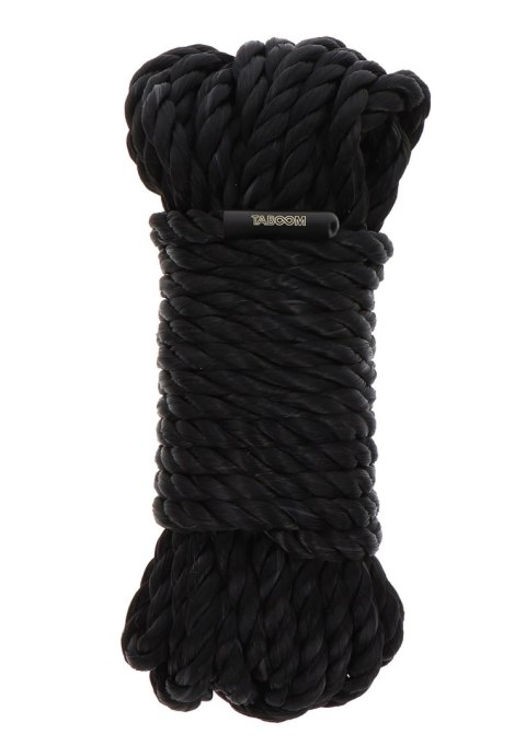 Lina Do Wiązania Bondage Rope 10 Meter 7 Mm Black Taboom Taboom