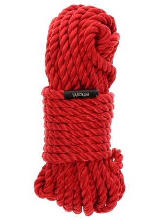 Lina Do Wiązania Bondage Rope 10 Meter 7 Mm Red Taboom Taboom