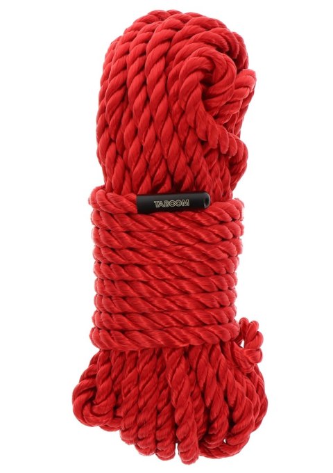 Lina Do Wiązania Bondage Rope 10 Meter 7 Mm Red Taboom Taboom