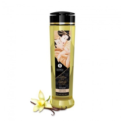 Olejek Do Masażu Erotic Massage Oil Desire / Vanilla 240Ml Shunga Shunga
