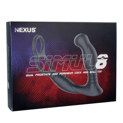 Simul8 Wibrujący Korek Analny Z Pierścieniami Nexus Nexus