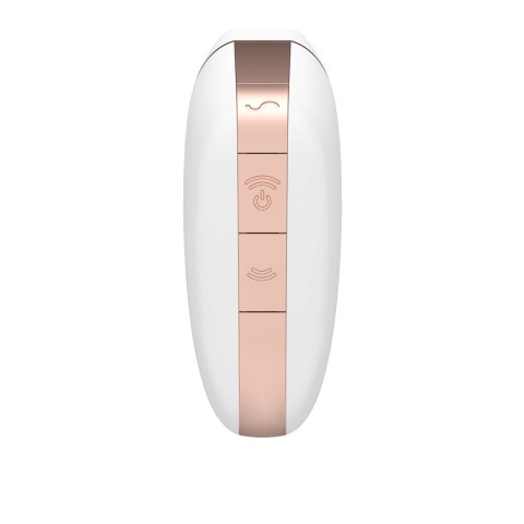 Stymulator Łechtaczki Z Aplikacją Love Triangle White-Satisfyer