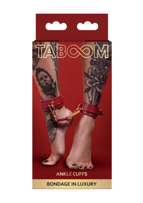 Wegańskie Kajdanki Na Nogi Ankle Cuffs Taboom Taboom