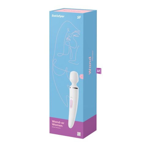 Wibrator Różdżka Wand-Er Woman White-Satisfyer