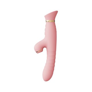 Wibrator Wielofunkcyjny Rose Thruster Strawberry Pink Zalo Zalo