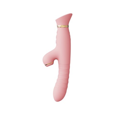 Wibrator Wielofunkcyjny Rose Thruster Strawberry Pink Zalo Zalo