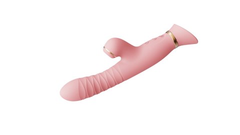 Wibrator Wielofunkcyjny Rose Thruster Strawberry Pink Zalo Zalo