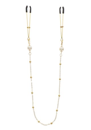 Zaciski Na Sutki Tweezers Pearl & Deluxe Chain Taboom Taboom