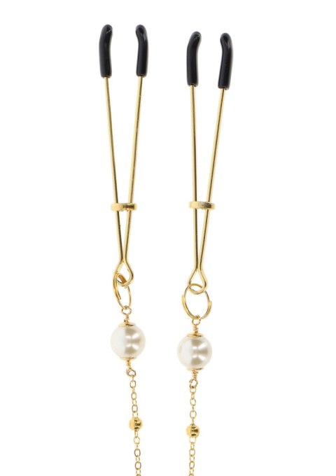 Zaciski Na Sutki Tweezers Pearl & Deluxe Chain Taboom Taboom