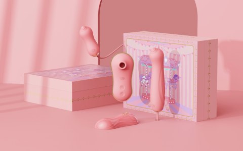 Zestaw Stymulatorów Unicorn Set Strawberry Pink Zalo Zalo