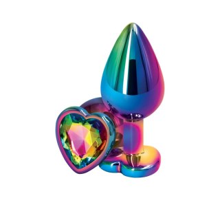 Korek Analny Rear Assets Heart M Mulitcolor NS Novelties NS Novelties