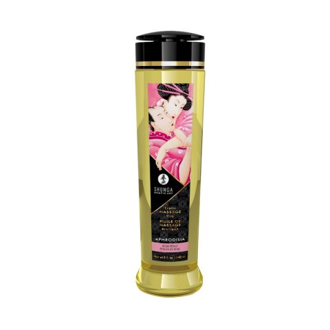 Olejek Do Masażu Erotic Massage Oil Aphrodisia / Rose 240Ml Shunga Shunga