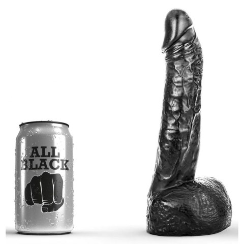 Dildo AB11 Karl 16 x 4,5cm All Black All Black